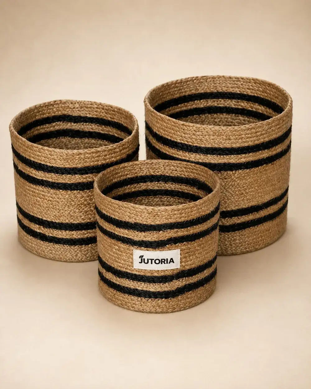 Laundry Baskets – handmade natural fibre products by JUTORIA