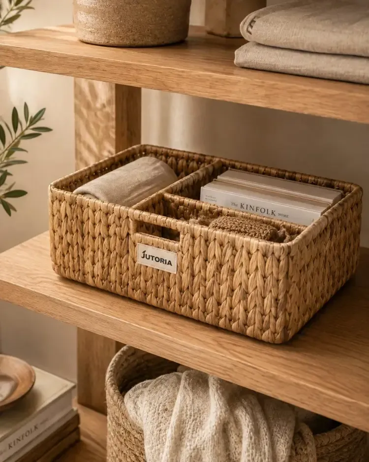 Minimalist organizer lifestyle view