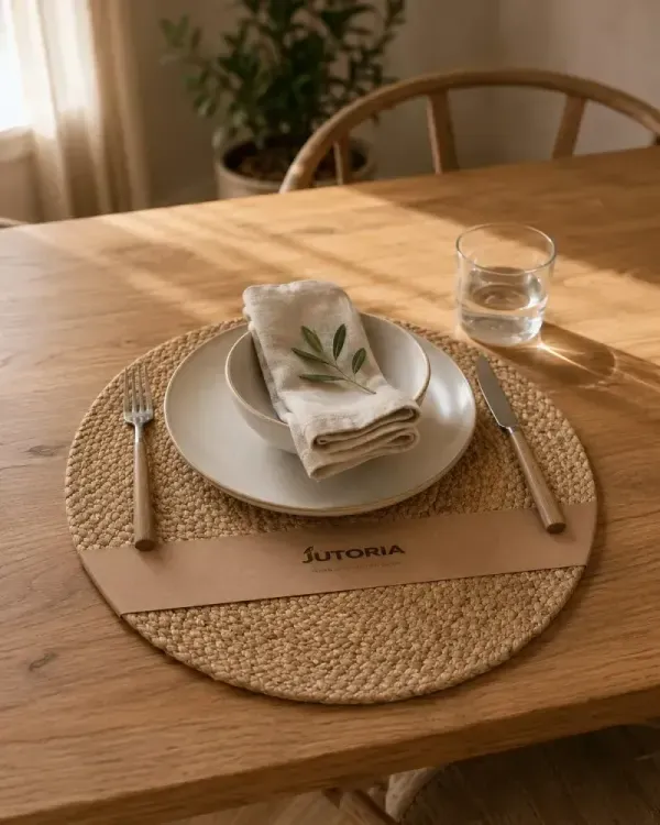 Artisan Placemat in lifestyle setting