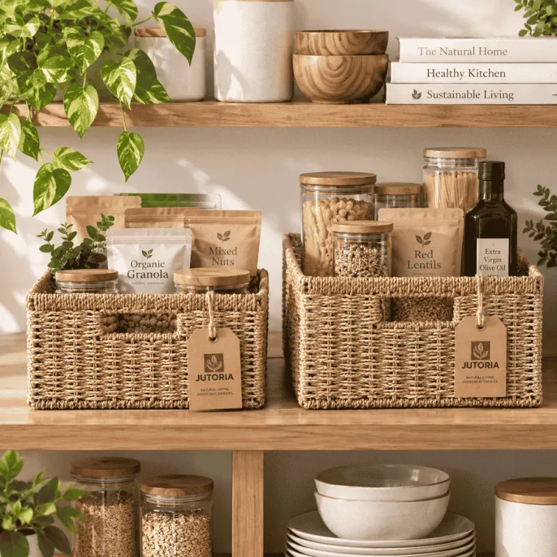 Storage Basket, seagrass, natural seagrass colour – image 2