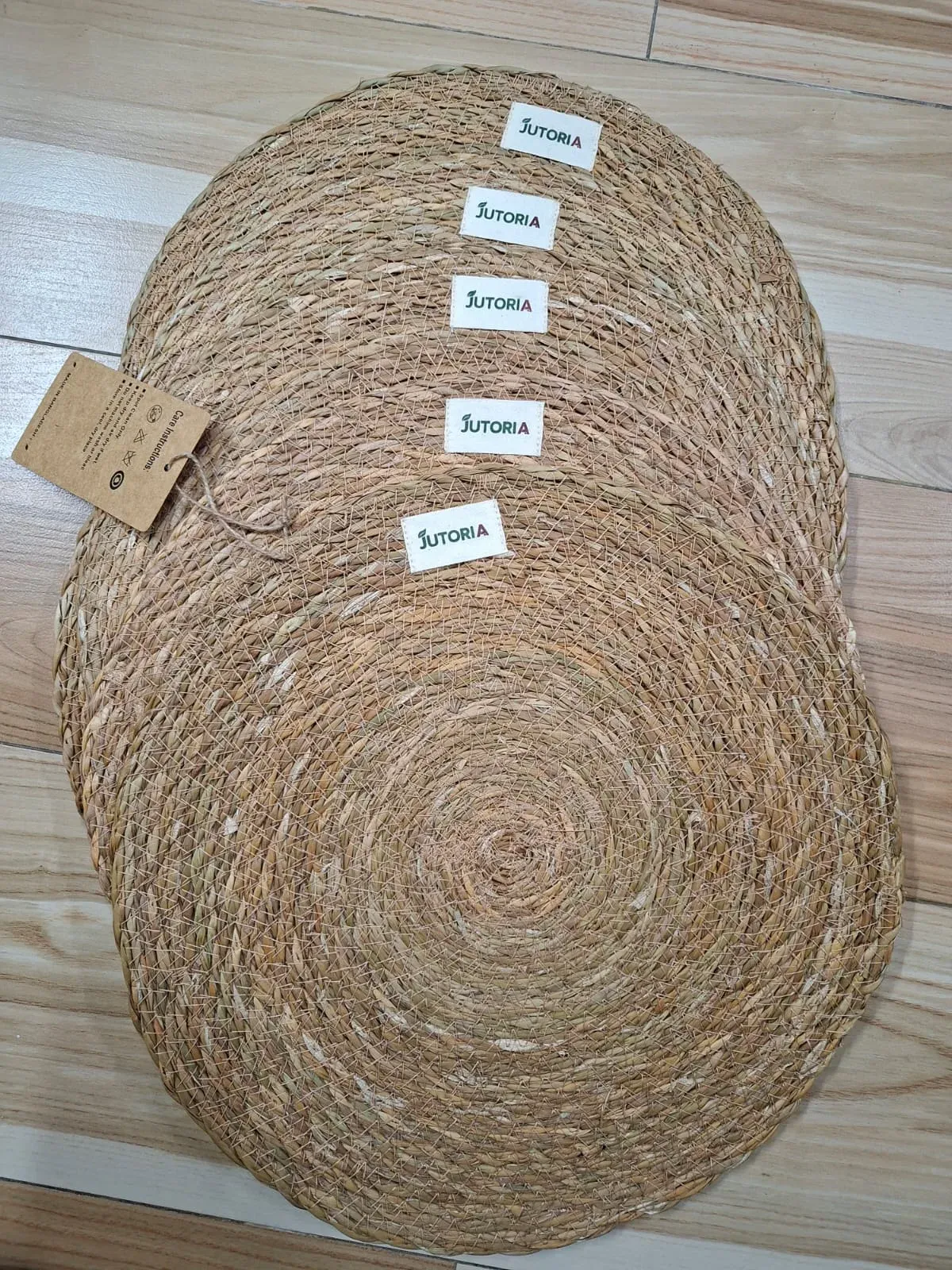Natural Seagrass Placemats (Set of 6)