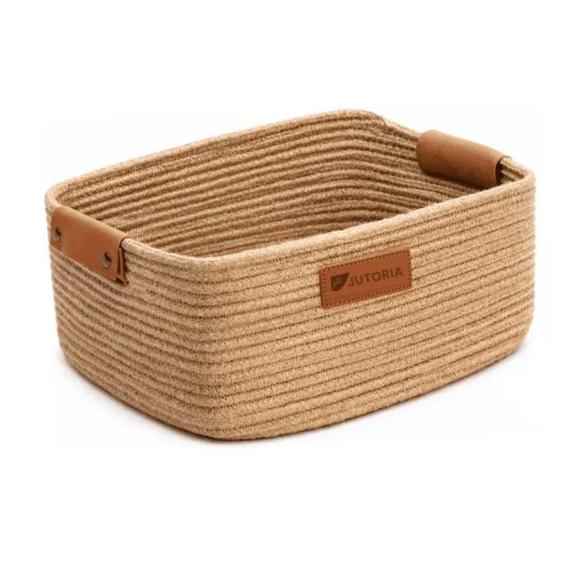 Jute Organize Basket, natural jute colour